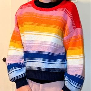 Girls Multicolored Sweater
